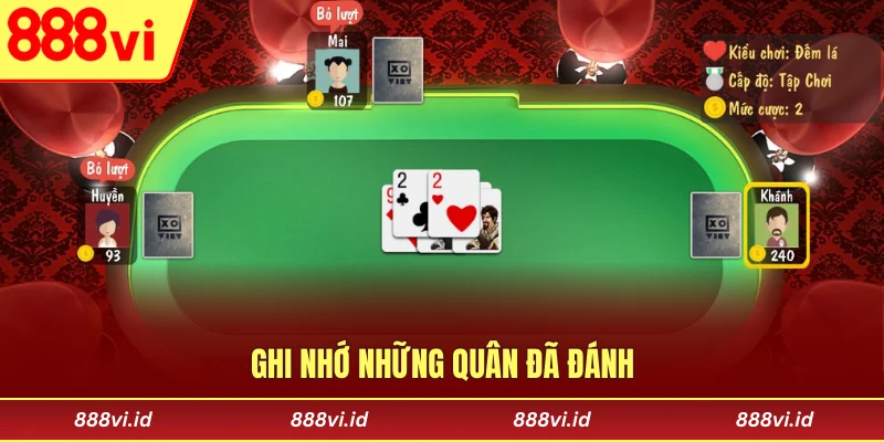 Ghi nhớ những quân đã đánh